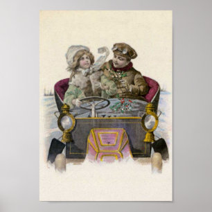 Vintage Liebe Poster