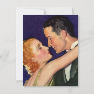 Vintage Liebe und Romantik, Hollywood-Einladung Einladung