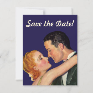 Vintage Liebe und Romantik, Hollywood Save the Dat Date