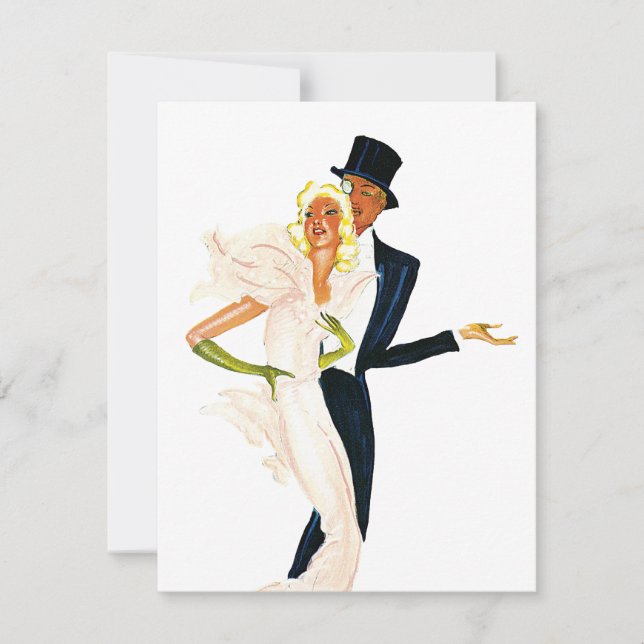 Vintage Liebe und Romantik, modernes Hochzeitskaff (Vorderseite)