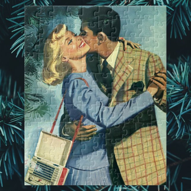 Vintage Liebe und Romantik, Weihnachts-Tanz (Von Creator hochgeladen)