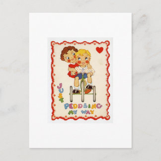 vintage Liebespostkarte Postkarte