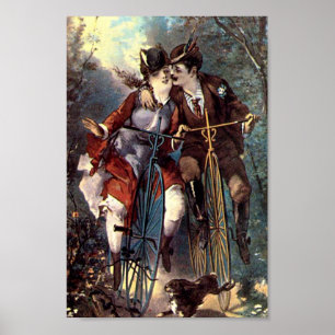 Vintage Liebhaber Poster