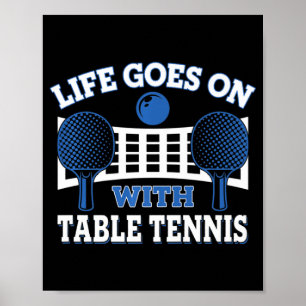 Vintage Life geht weiter mit Tischtennisball-Spiel Poster