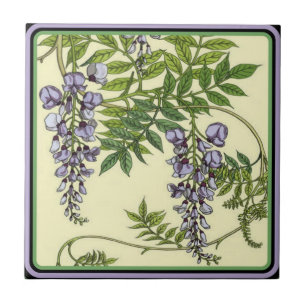 Vintage lila Wisteria-Fliese Fliese