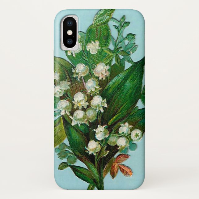 Vintage Lilie des Tales Case-Mate iPhone Hülle (Rückseite)