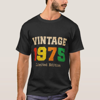 Vintage limitierte Auflage 1975 - 50. GeburtstagsR T-Shirt