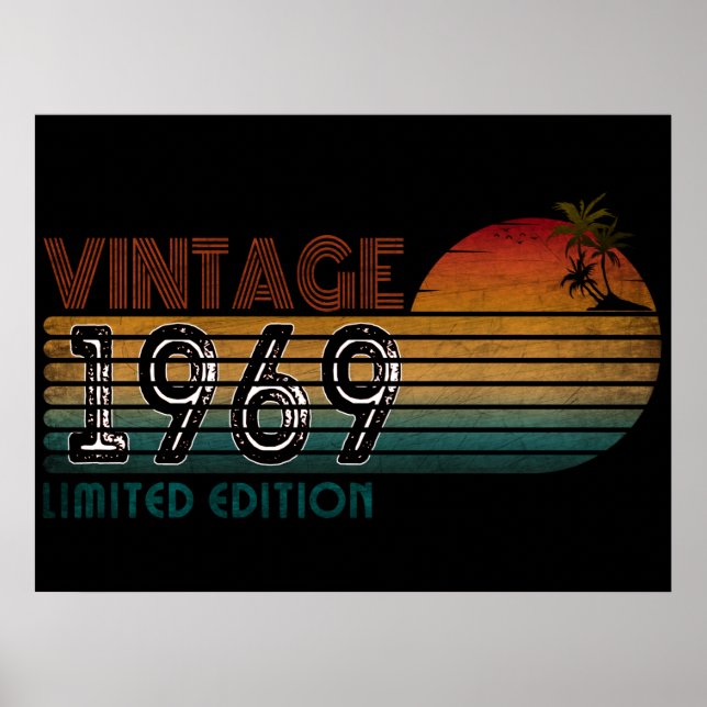 Vintage limitierte Auflage von 1969 Poster (Vorne)