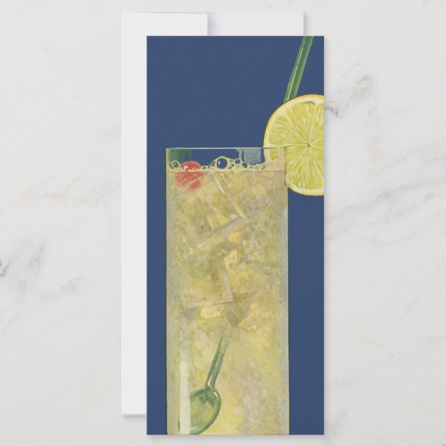 Vintage-Limonade oder Fruchtsoda, Getränke (Vorderseite)