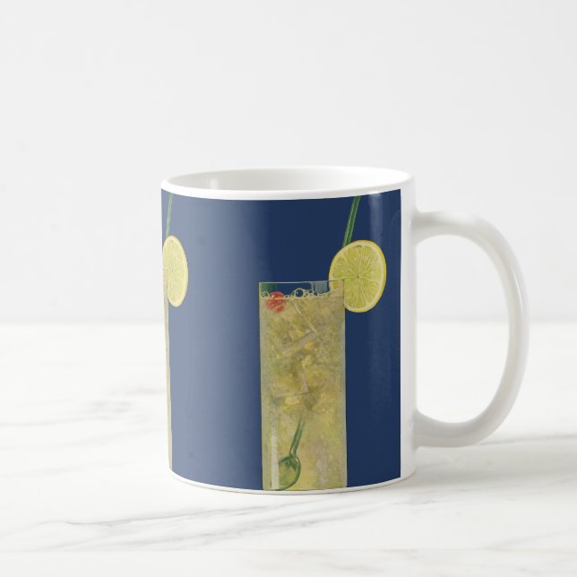 Vintage Limonade oder Fruchtsonde, Getränke Geträn Kaffeetasse (Rechts)
