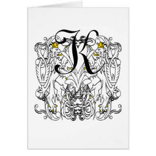 Vintage Lion Rampant Blanc Avec Couronnes D'Or, La