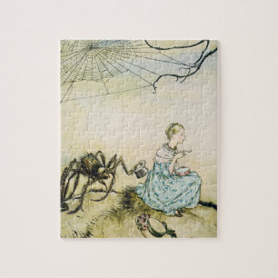Vintage Little Miss Muffet von Arthur Rackham