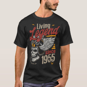 Vintage Living Legend Geburtstag seit 1955 T-Shirt