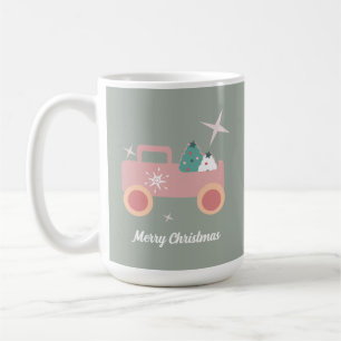 Vintage-LKW Groovy Weihnachtskekse  Kaffeetasse