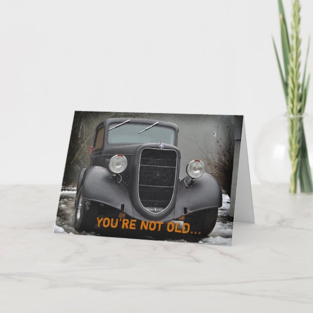 Vintage LKW-Humoradokarte Karte (Vorderseite)
