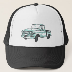 Vintage Lkw-Illustration Truckerkappe