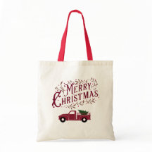 Vintage-LKW mit Frohe Weihnachten