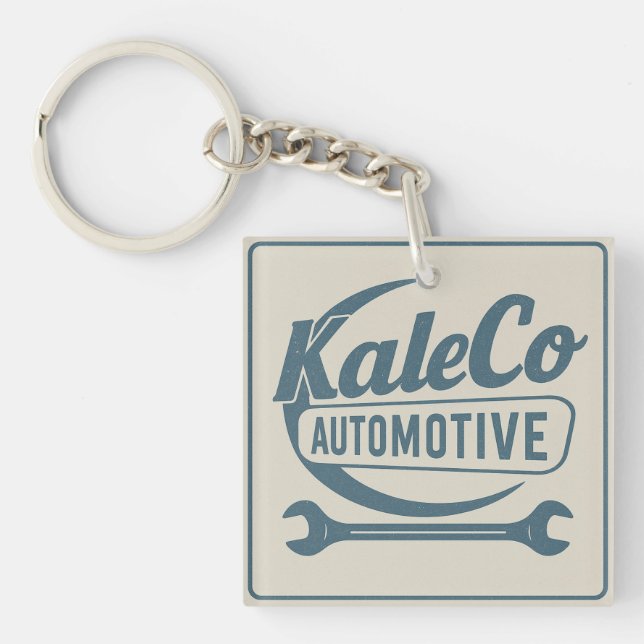 Vintage Logo Keychain (Devant)