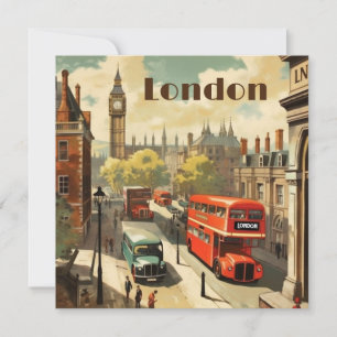 Vintage London Big Ben Benutzerdefinierter Text