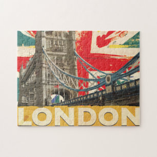 Vintage London Plakat