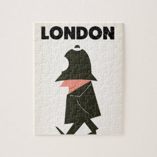 Vintage London Polizist Reiseplakat