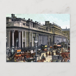 Vintage Londoner Bank of England Postkarte