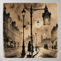 Vintage Londoner Straßen