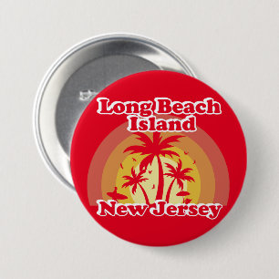 Vintage Long Beach Island New Jersey Button