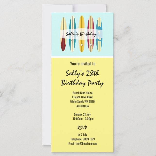 Vintage Longboards (Vorderseite)