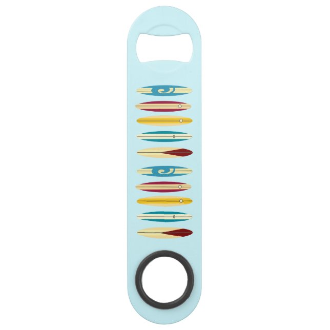 Vintage Longboards Speed Flaschenöffner (Vorderseite)