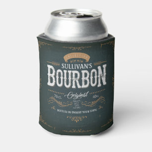 Vintage-Look ADD NAME American Bourbon Whiskey Bar Dosenkühler