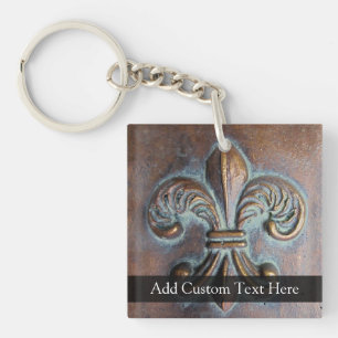 Vintage look Fleur De Lis