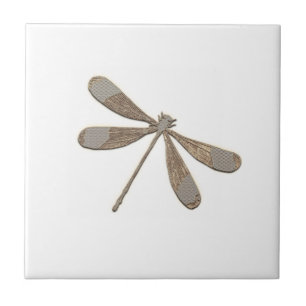 Vintage-Look Libelle Fliese