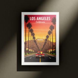 Vintage Los Angeles Kalifornien Postkarte
