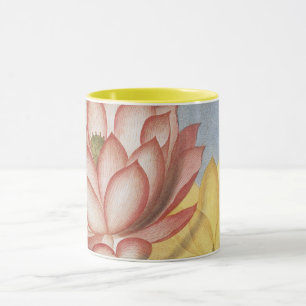 Vintage Lotusblumen, Die Heilige Ägyptische Bohne Tasse
