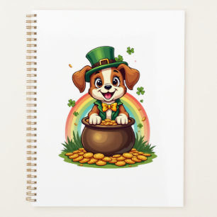 Vintage Lucky Leprechaun Welpen Regenbogen Goldtop Planer