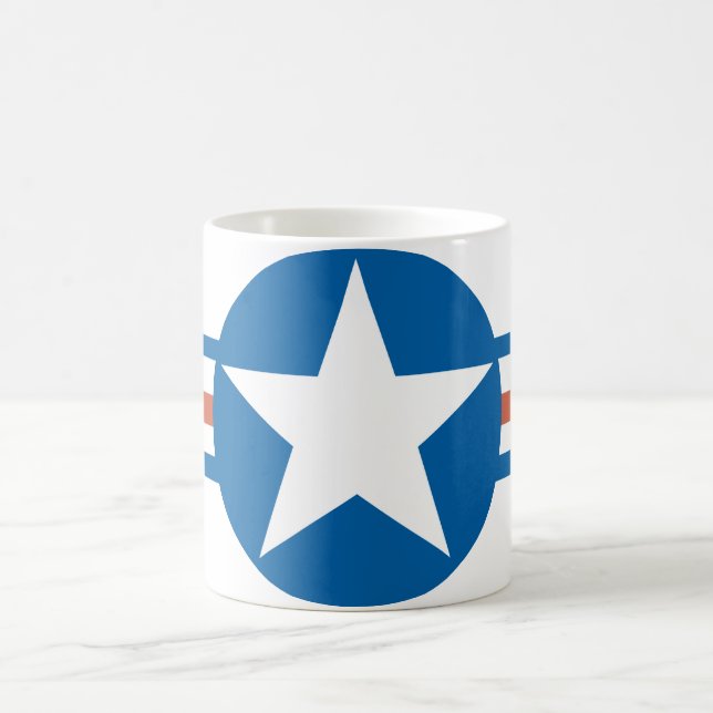 Vintage Luftwaffe Logo_2 Kaffeetasse (Mittel)