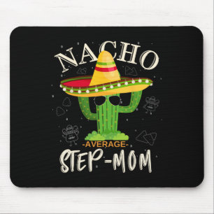 Vintage Lustige Nacho Durchschnittliche Stiefmutte Mousepad