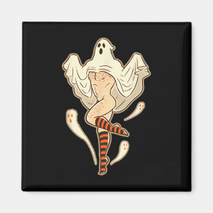 Vintage Lustiger Schwuler Halloween Magnet