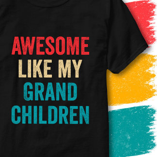 Vintage Lustiger Spruch Großartig Wie Meine Enkelk T-Shirt