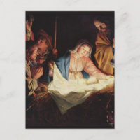 Vintage-Madonna-und-Christkind-religiöses-Christma