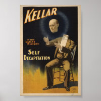 Vintage Magician Illustration