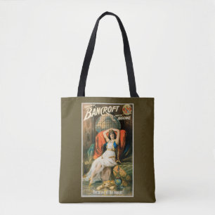 Vintage-Magieposter, Magier Frederick Bancroft Tasche