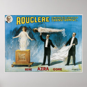 Vintage magische Plakat-Kunst Poster