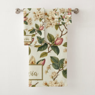Vintage Magnolia Fleur Fleur Fleur Fleur Laisser M