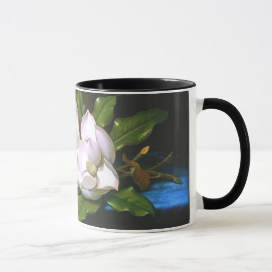 Vintage Magnolien-Tasse Tasse