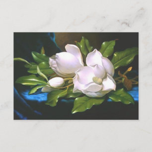 Vintage Magnolische Personalisierte Blankekarte Einladung