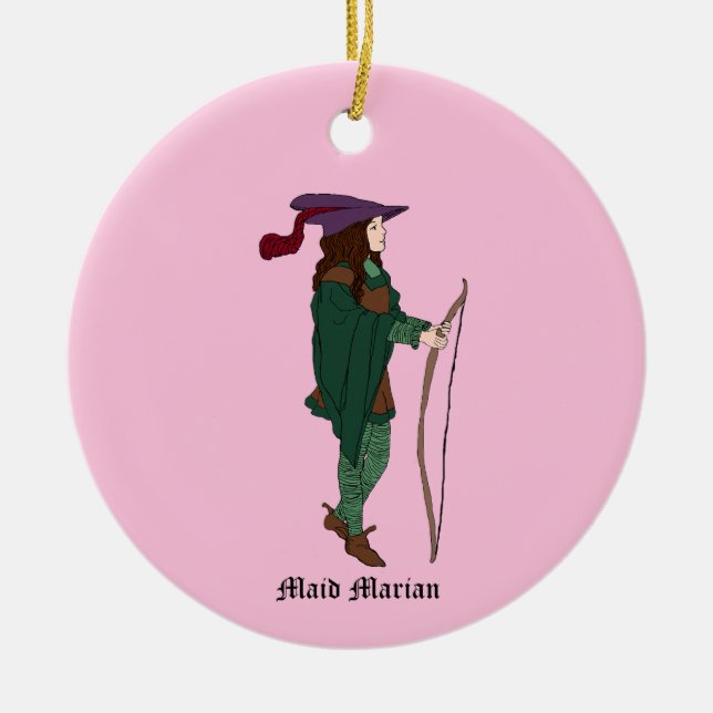 Vintage Maid Marian Ornament (Vorne)