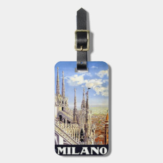 Vintage Mailand Gepäckanhänger