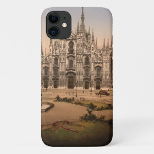 Vintage Mailand-Kathedrale und Piazza, Italien Case-Mate iPhone Hülle